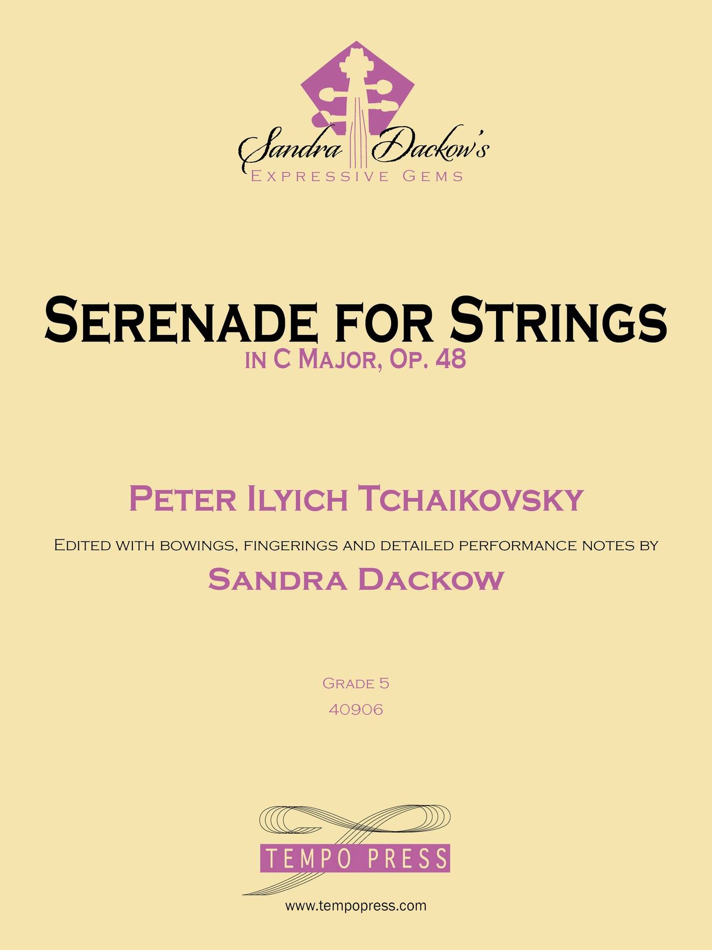 Serenade for Strings in C Major, Op. 48 Orchestra Sheet Music