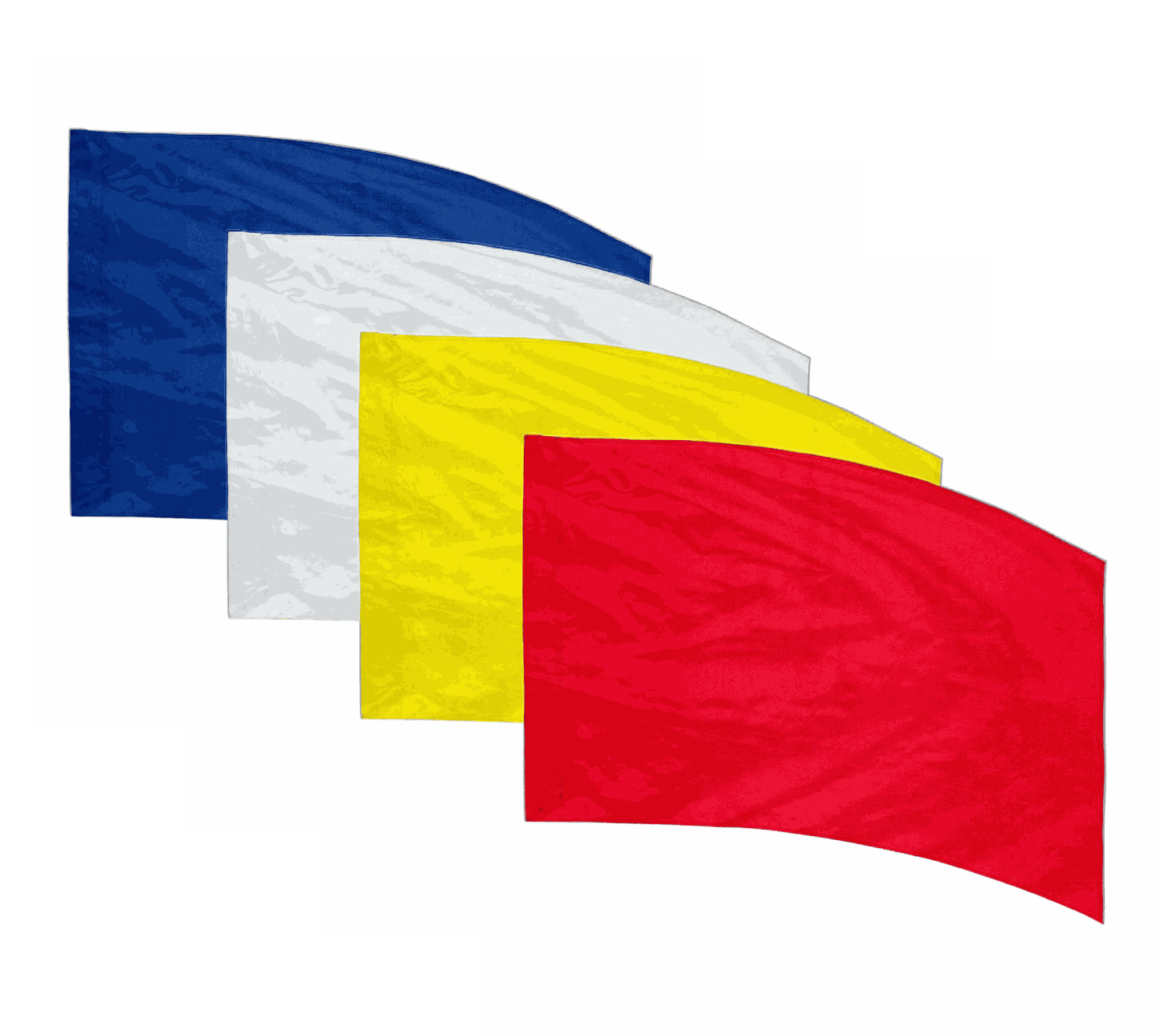Solid-Colored Practice Flags | J.W. Pepper