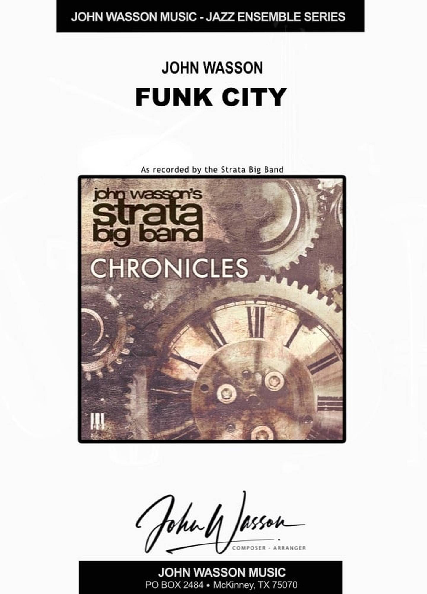Funk City Jazz Sheet Music | J.W. Pepper