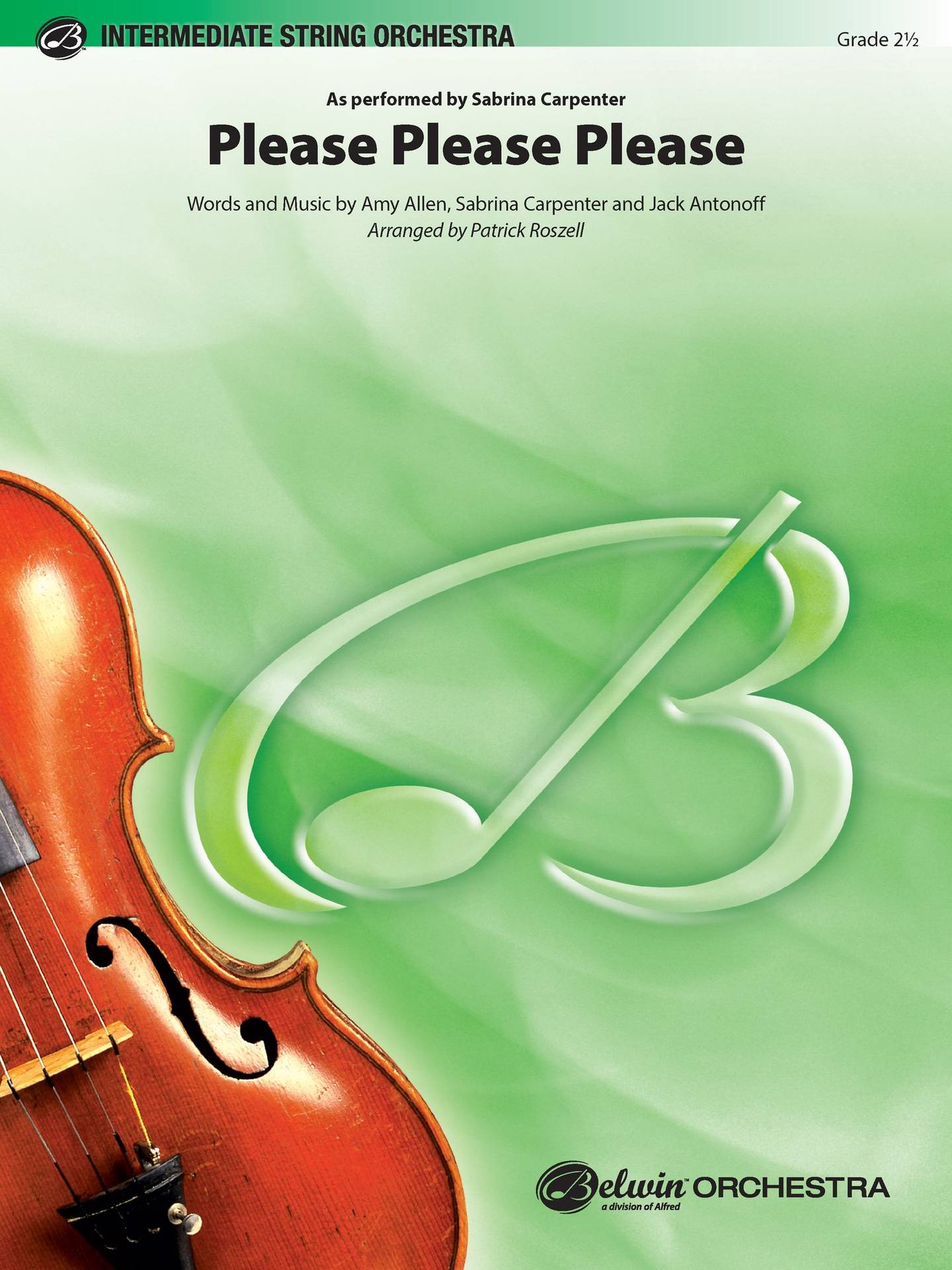 Please Please Please Orchestra Sheet Music | J.W. Pepper
