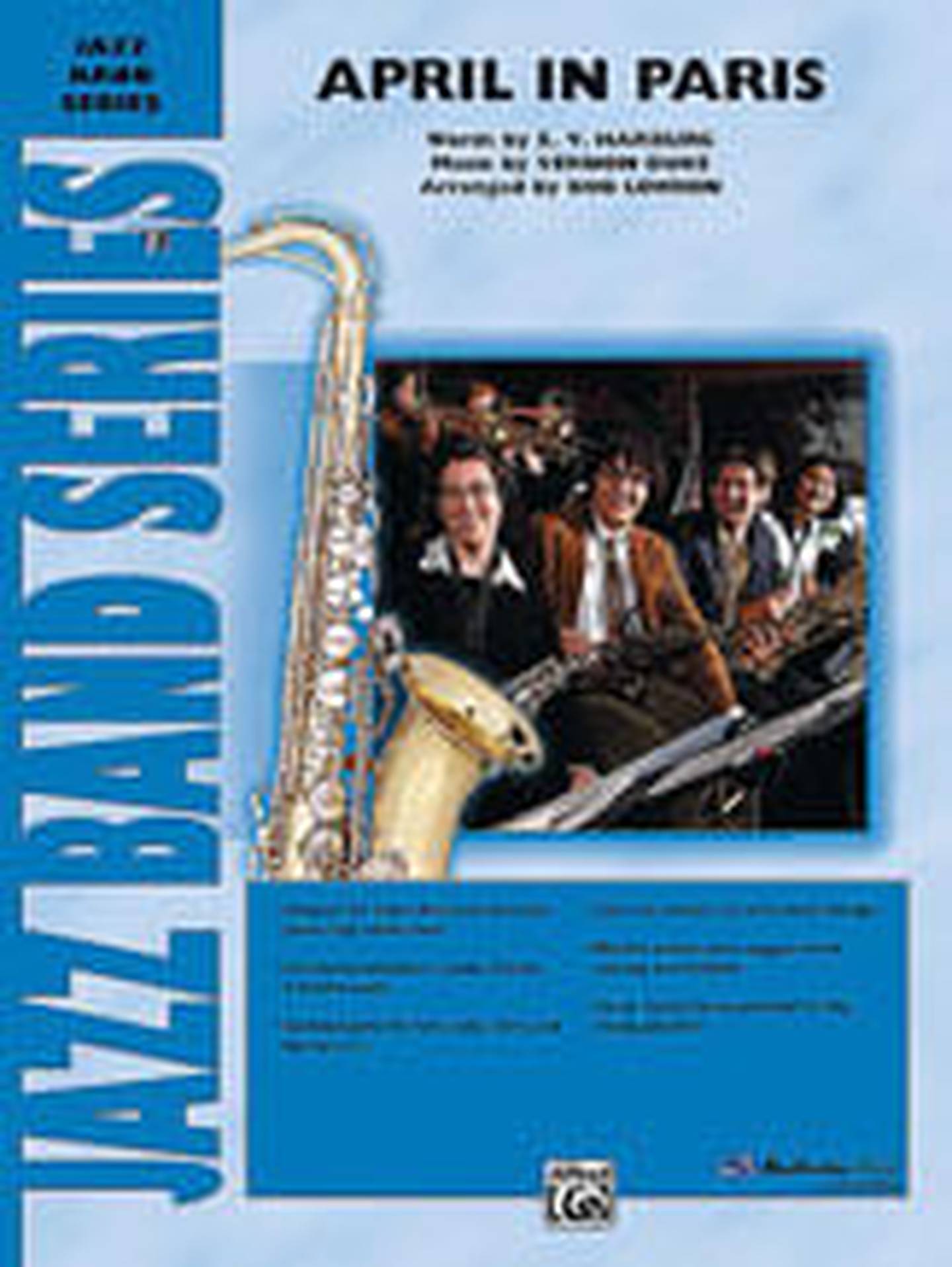 April in Paris Jazz Sheet Music | J.W. Pepper