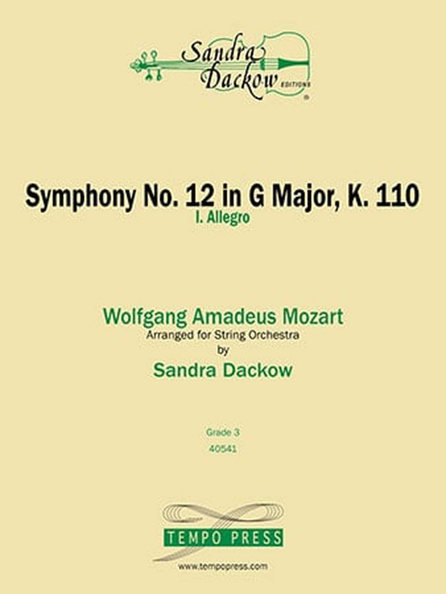 Symphony No. 12-1st Movement Orchestra Sheet Music | J.W. Pepper