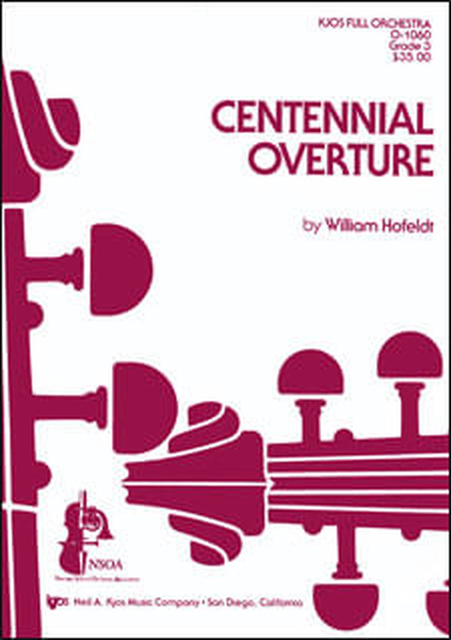 洋楽 Paul Mille et son orchestre SILV 434 Centennial Overture Orchestra Sheet Music | J.W. Pepper