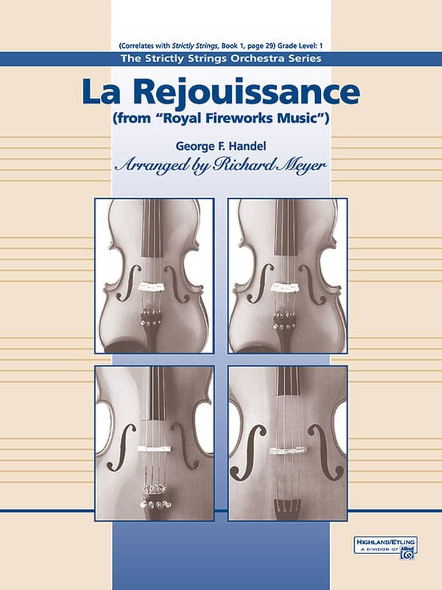 La Rejouissance Orchestra Sheet Music | J.W. Pepper