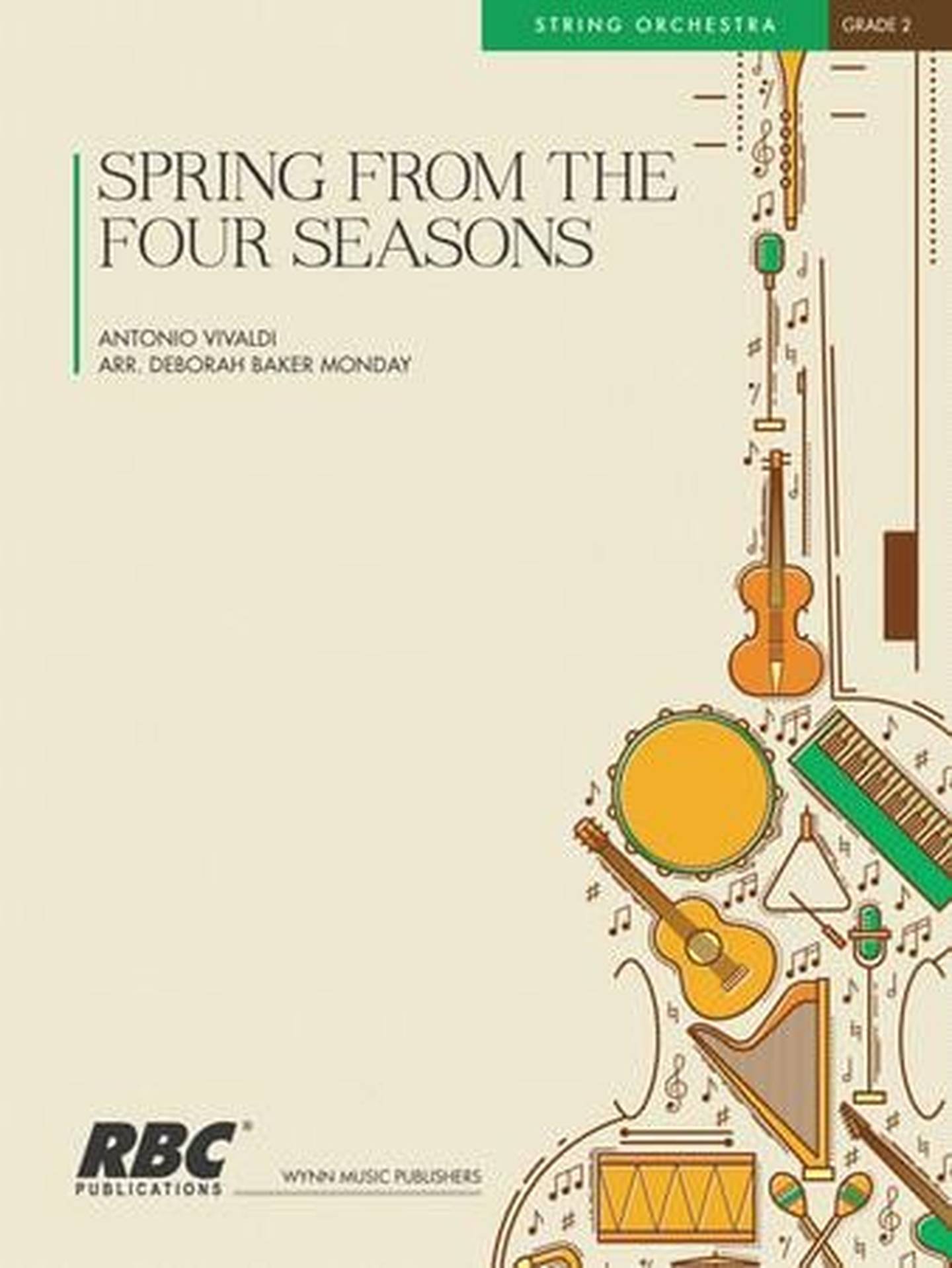 極美品　岡村孝子 Prayer of four Seasons ~spring~ Spring Orchestra Sheet Music | J.W. Pepper
