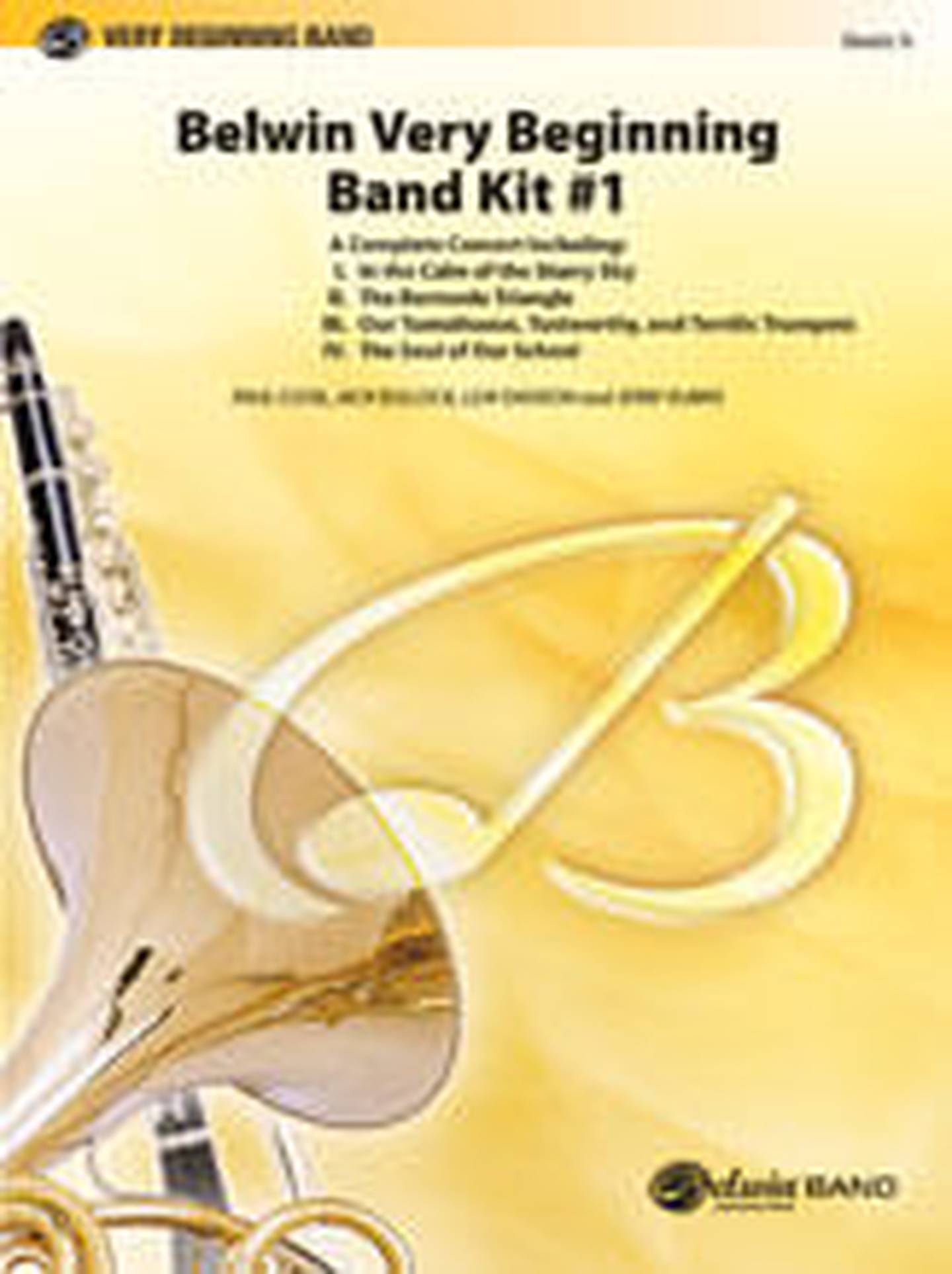 Belwin Very Beginning Band Kit No. 1 Concert Band Sheet Music
