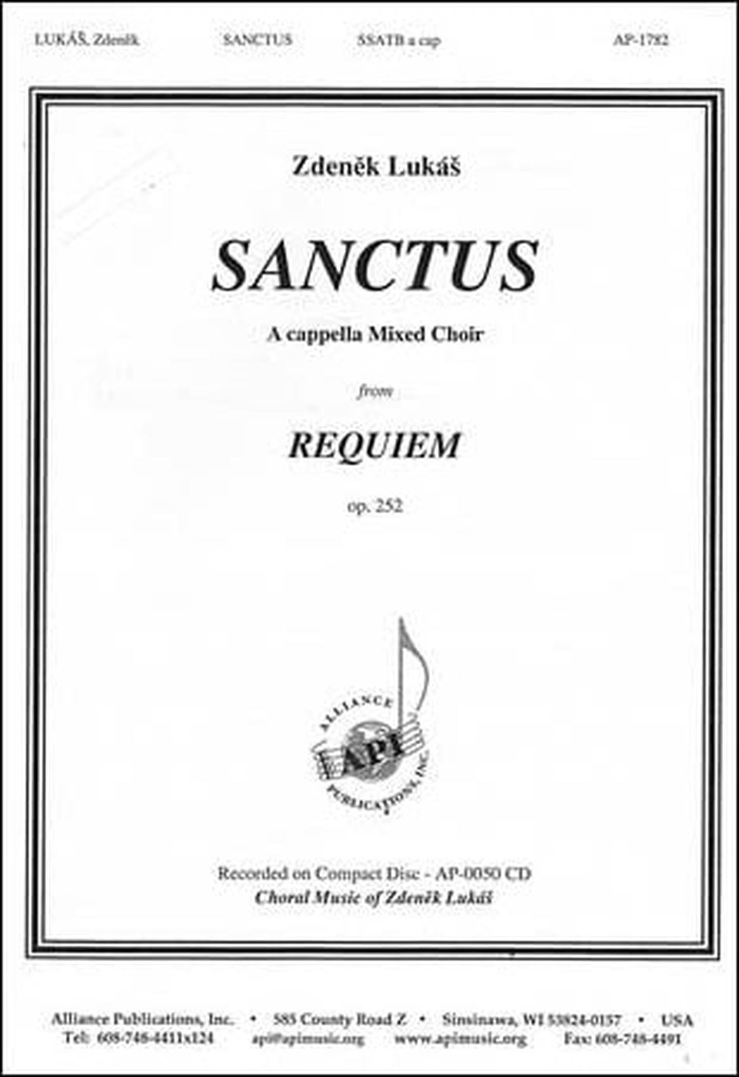 Sanctus Choral Sheet Music | J.W. Pepper