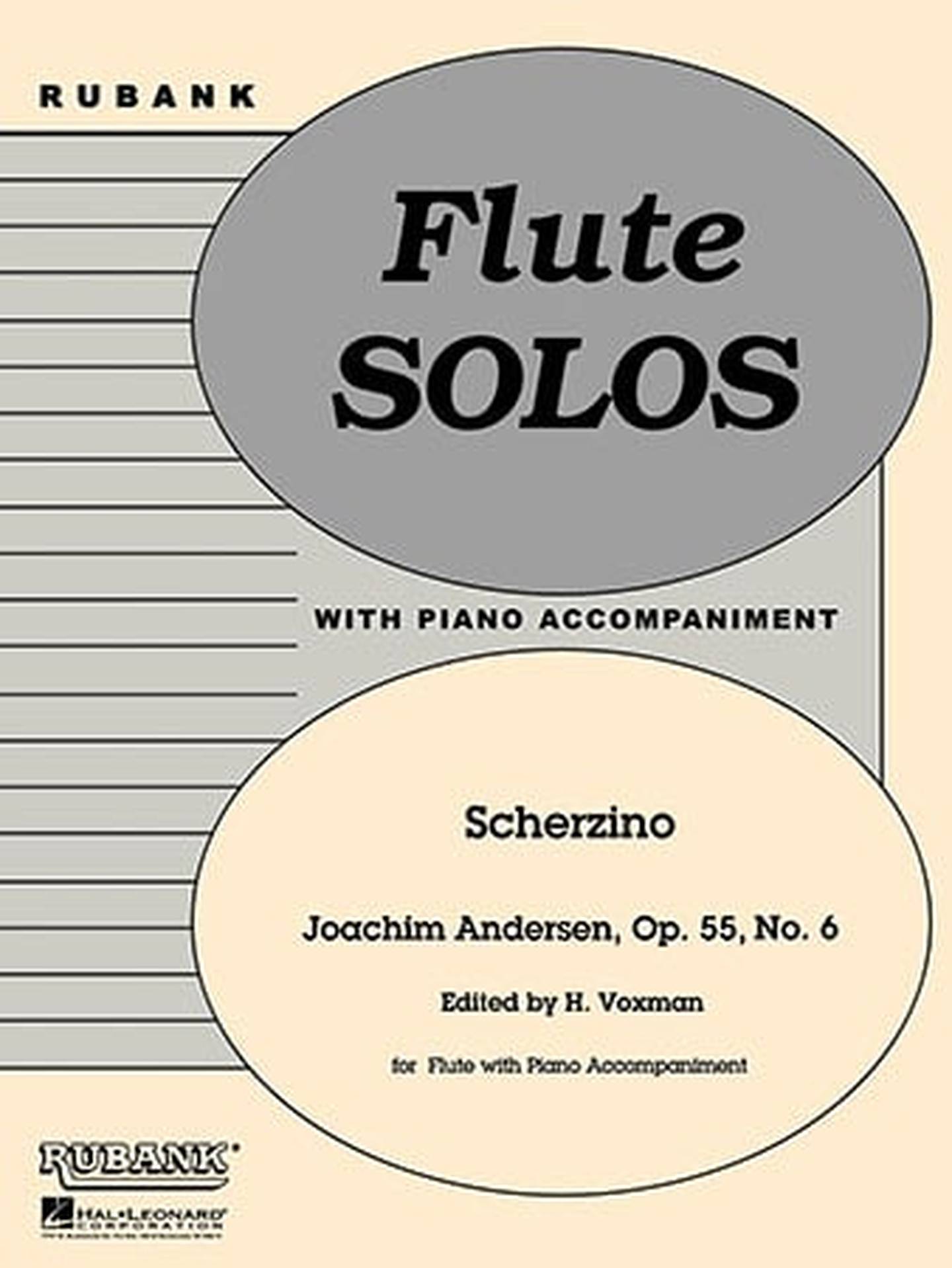 SENNINSHO WORD FROM... アナログレコード Scherzino Op. 55 No. 6-Flute Solo Sheet Music | J.W. Pepper