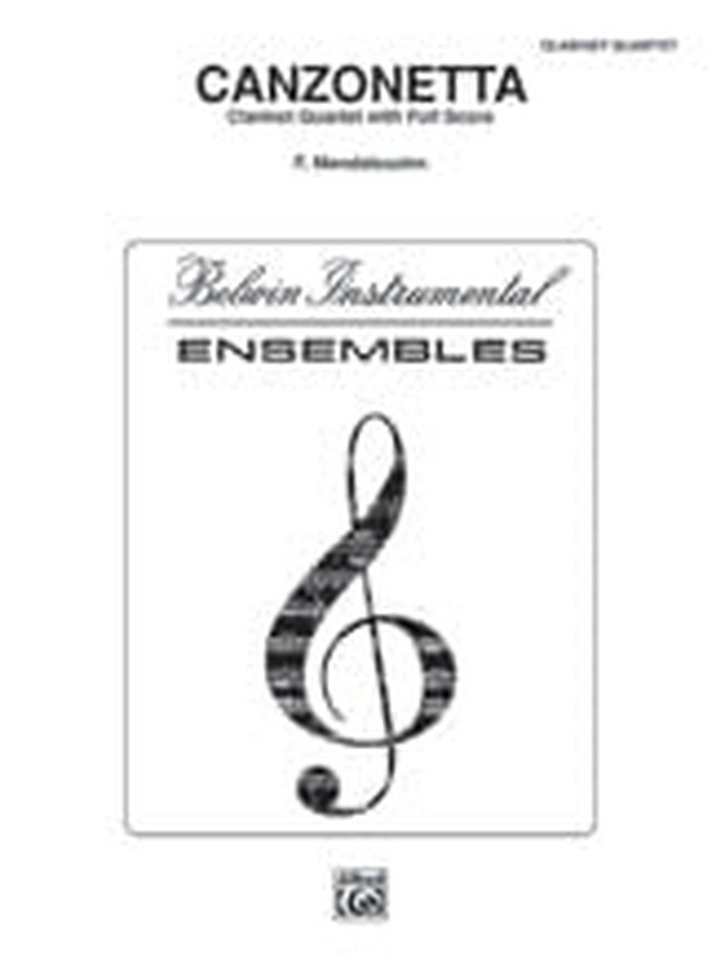 Canzonetta Sheet Music | J.W. Pepper