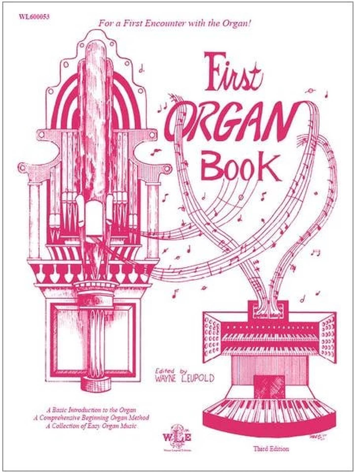 First Organ Book Organ Sheet Music | J.W. Pepper