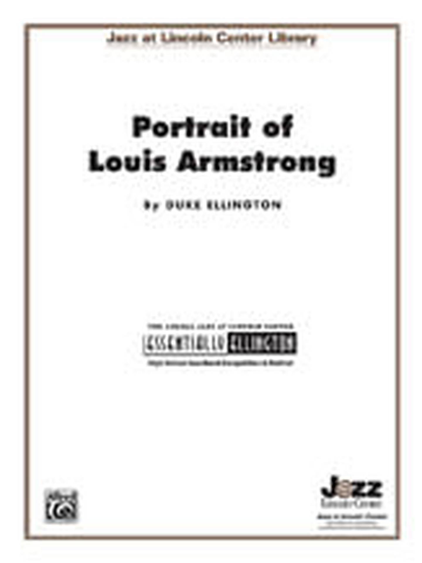 Portrait of Louis Armstrong Jazz Sheet Music | J.W. Pepper