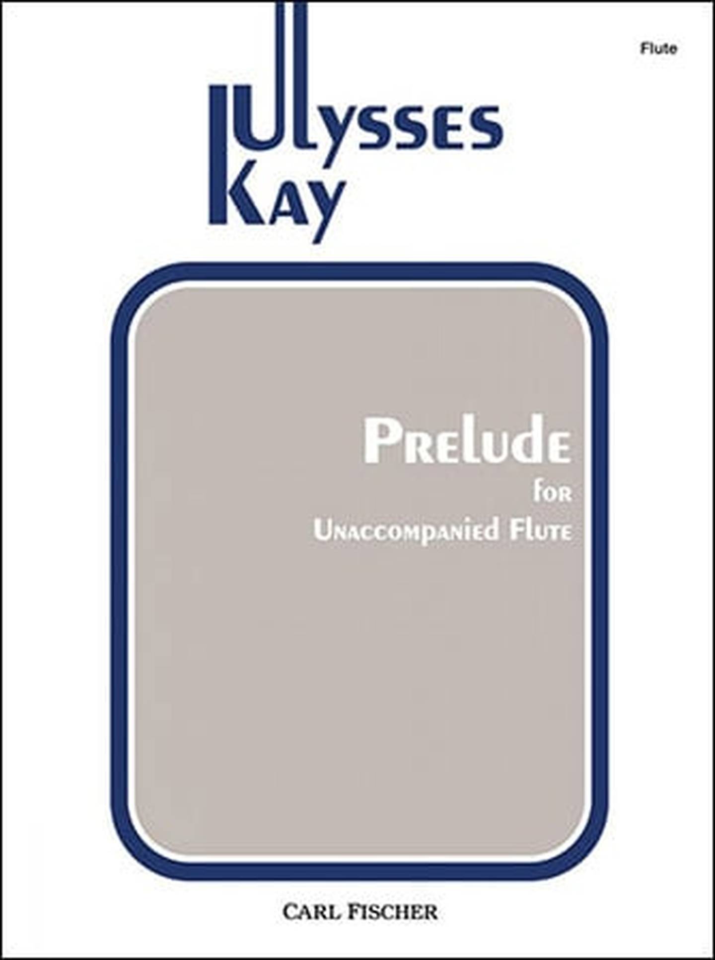 Prelude for Unaccompanied Flute | J.W. Pepper