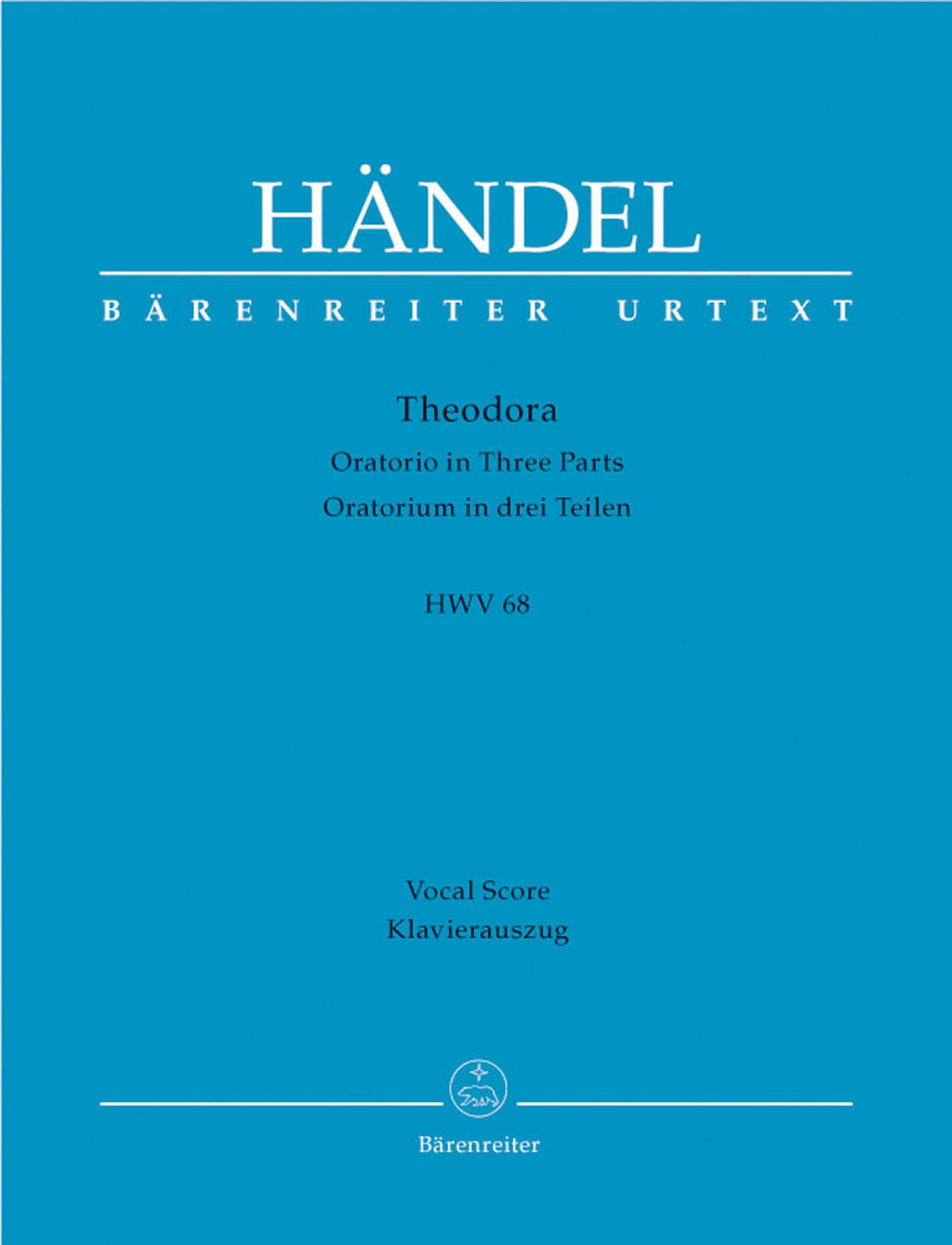 Theodora, HWV 68 Opera Score | J.W. Pepper