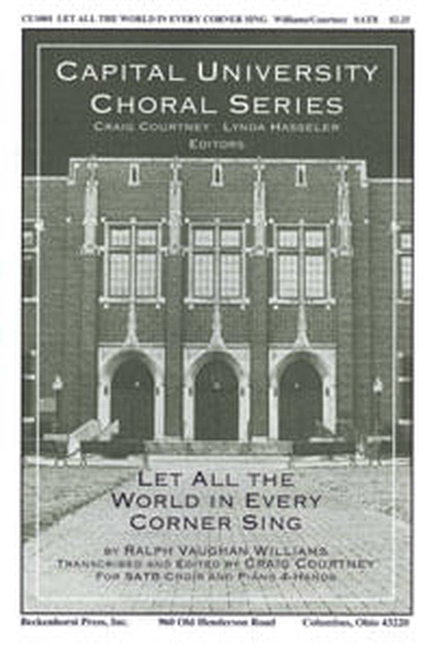 Let All the World in Every Corner Sing Choral Sheet Music | J.W.