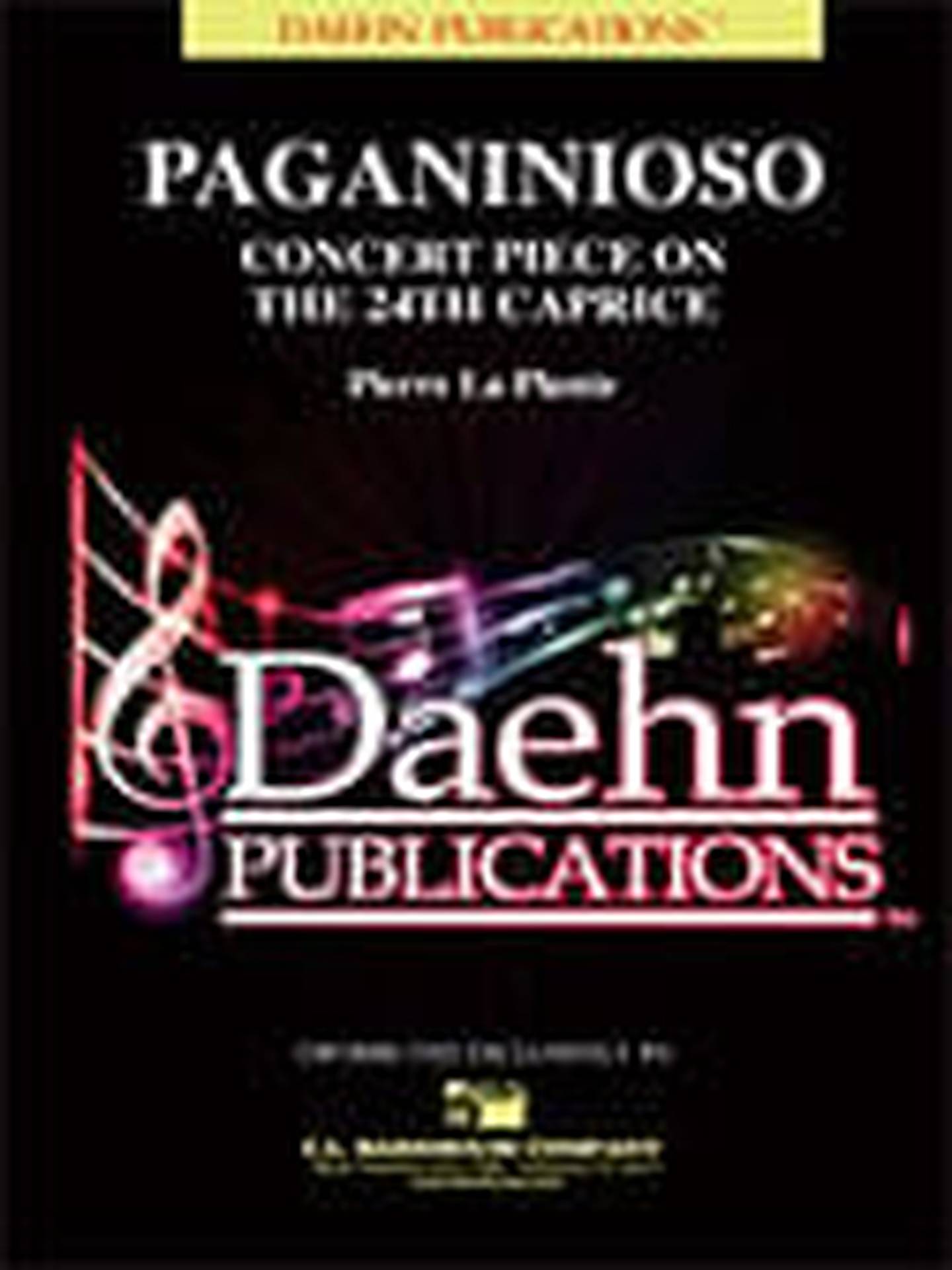 Paganinioso Concert Band Sheet Music | J.W. Pepper
