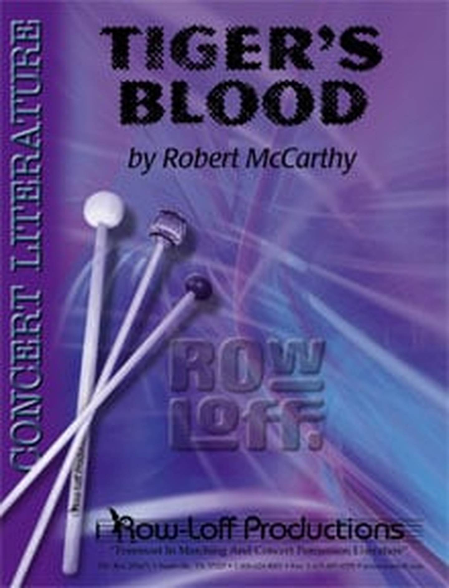 Tiger's Blood Sheet Music | J.W. Pepper