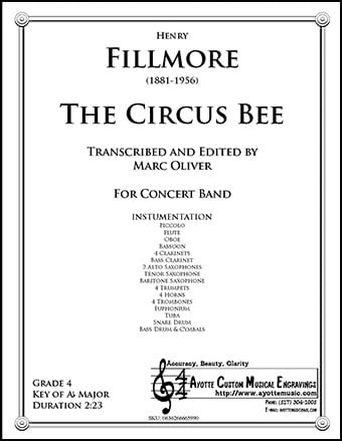 The Circus Bee | J.W. Pepper
