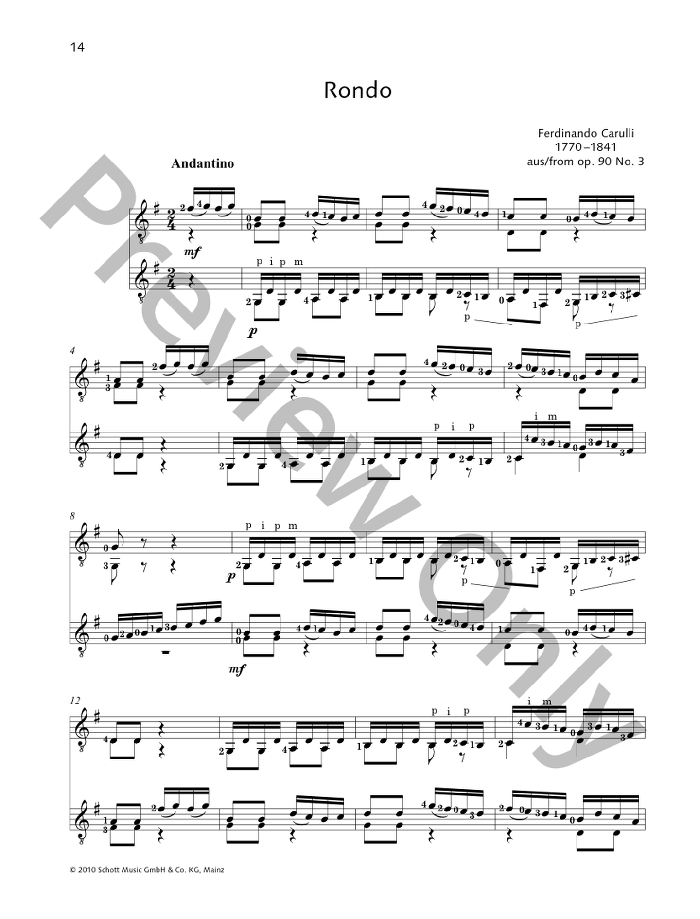 Pepper Rondo Rondo | J.W. Pepper