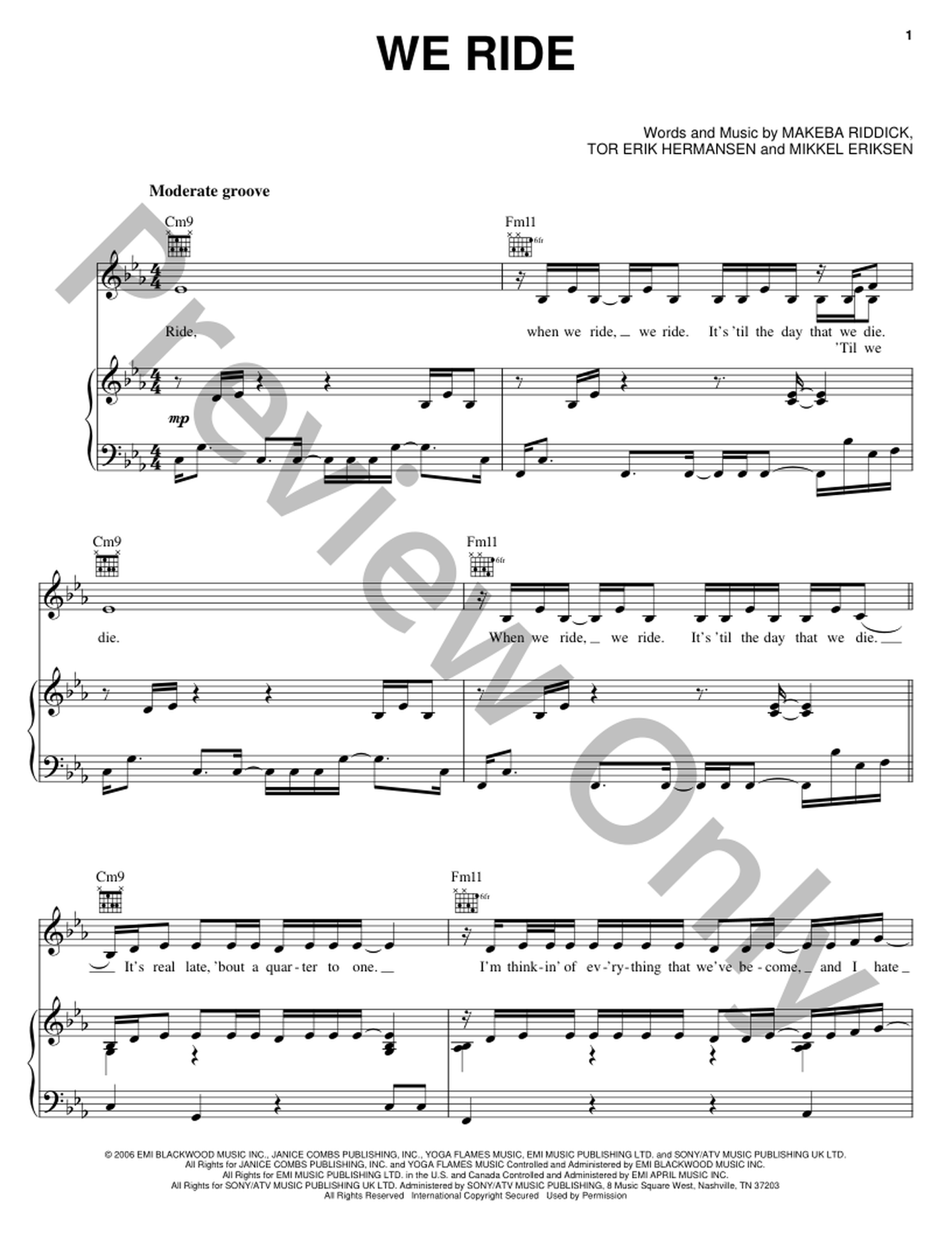 We Ride | J.W. Pepper